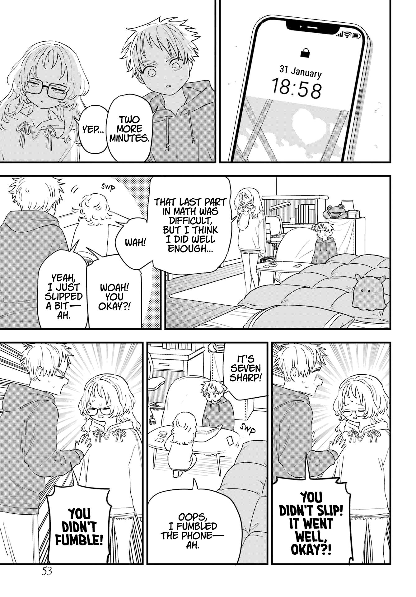 Suki na Ko ga Megane wo Wasureta, Chapter 105 image 03